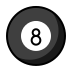 pool 8 ball Discord emoji — free static PNG download