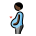 pregnant man: dark skin tone Discord emoji — free static PNG download