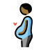 pregnant man: medium-dark skin tone Discord emoji — free static PNG download