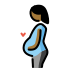 pregnant woman: medium-dark skin tone Discord emoji — free static PNG download