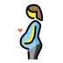 pregnant woman Discord emoji — free static PNG download
