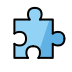 puzzle piece Discord emoji — free static PNG download