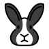 rabbit face Discord emoji — free static PNG download