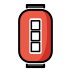 red paper lantern Discord emoji — free static PNG download