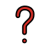 red question mark Discord emoji — free static PNG download