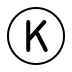 regional indicator K Discord emoji — free static PNG download