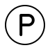regional indicator P Discord emoji — free static PNG download
