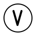 regional indicator V Discord emoji — free static PNG download