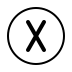 regional indicator X Discord emoji — free static PNG download