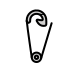 safety pin Discord emoji — free static PNG download