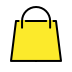 shopping bags Discord emoji — free static PNG download