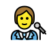singer Discord emoji — free static PNG download