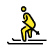 skier Discord emoji — free static PNG download