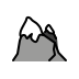 snow-capped mountain Discord emoji — free static PNG download
