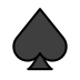 spade suit Discord emoji — free static PNG download