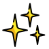sparkles Discord emoji — free static PNG download