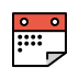 spiral calendar Discord emoji — free static PNG download