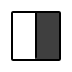 square with right half black Discord emoji — free static PNG download