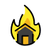 structural fire Discord emoji — free static PNG download