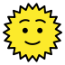 sun with face Discord emoji - free download