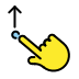 swipe up Discord emoji — free static PNG download