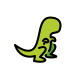 T-Rex Discord emoji — free static PNG download