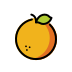 tangerine Discord emoji — free static PNG download