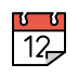 tear-off calendar Discord emoji — free static PNG download