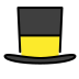 top hat Discord emoji — free static PNG download