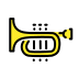 trumpet Discord emoji — free static PNG download