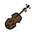 violin Discord emoji — free static PNG download