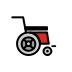 wheel chair Discord emoji — free static PNG download