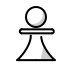 white chess pawn Discord emoji — free static PNG download