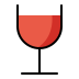 wine glass Discord emoji — free static PNG download
