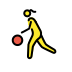 woman bouncing ball Discord emoji — free static PNG download