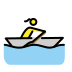 woman rowing boat Discord emoji — free static PNG download