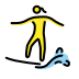 woman surfing Discord emoji — free static PNG download
