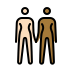 women holding hands: light skin tone, medium-dark skin tone Discord emoji — free static PNG download