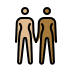 women holding hands: medium-light skin tone, medium-dark skin tone Discord emoji — free static PNG download