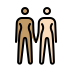 women holding hands: medium skin tone, light skin tone Discord emoji — free static PNG download