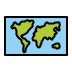 world map Discord emoji — free static PNG download