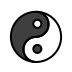 yin yang Discord emoji — free static PNG download