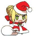 Padoru Discord emoji — free animated GIF download