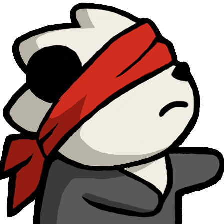 PandaBlindfold Discord emoji — free static PNG download