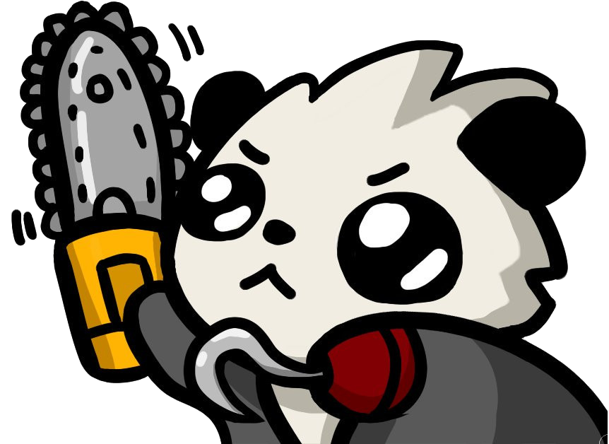 PandaChainsaw Discord emoji — free static PNG download