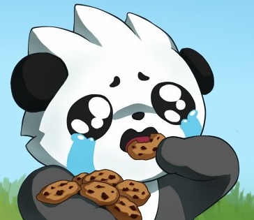 PandaCookieSad Discord emoji — free static PNG download