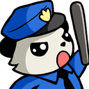 PandaCop Discord emoji — free static PNG download