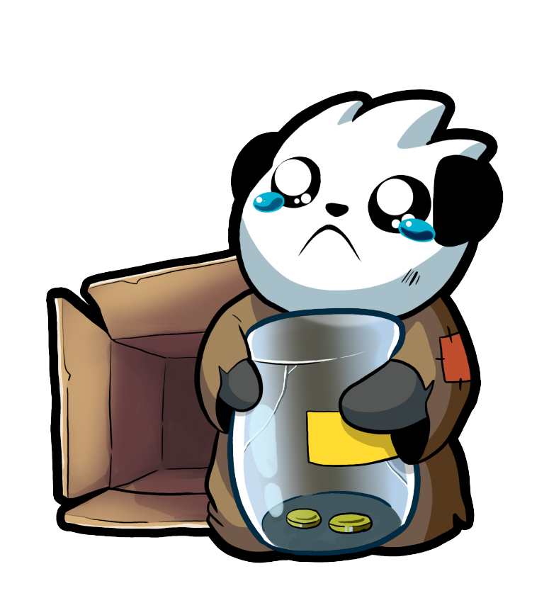 PandaPoor Discord emoji — free static PNG download