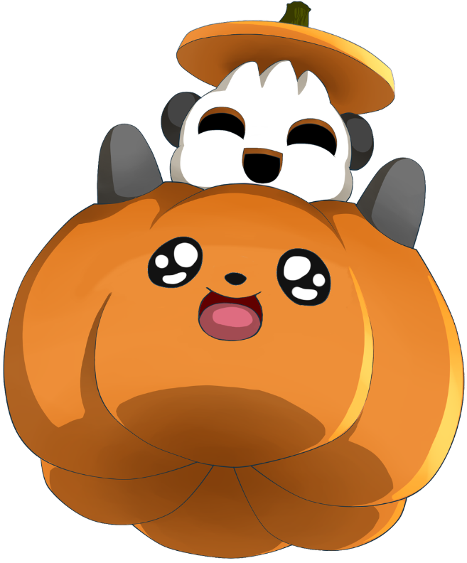 PandaPumpkin Discord emoji - free download