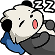 PandaSleep Discord emoji — free static PNG download